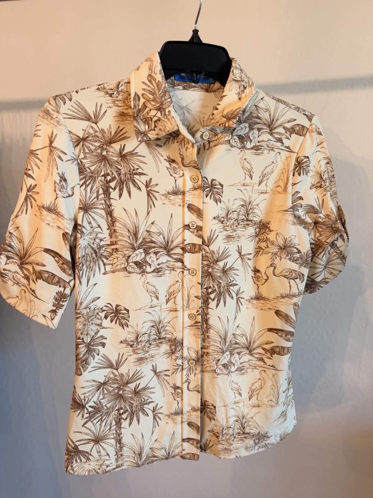 J. McLaughlin Cornelia Shirt in Estuary Idyll Sz XS NWT $ 178