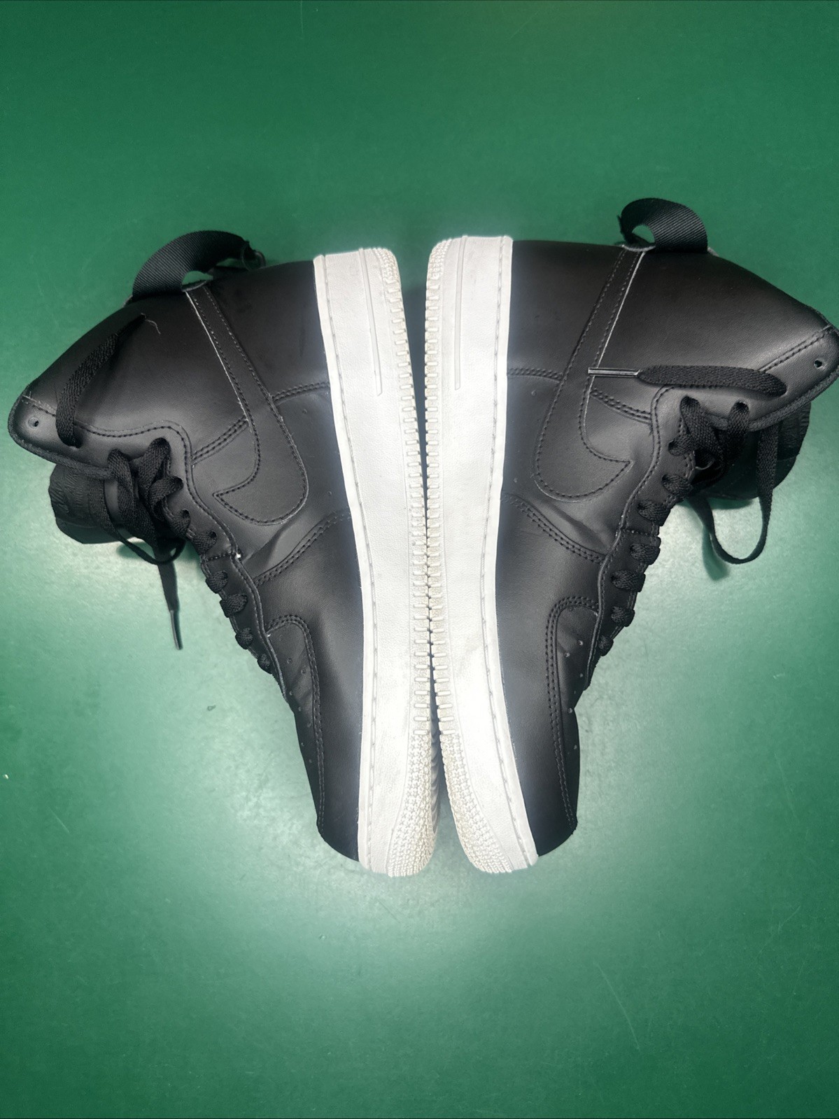 M Size 11 – Nike Air Force 1 High ‘07 Black/Black-White 315121 050 *Used* W/ BOX