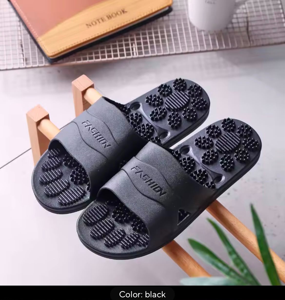 Spa Slippers Indoor Home Non-Slip Quick Dry Massage Shower Shoes Best Quality