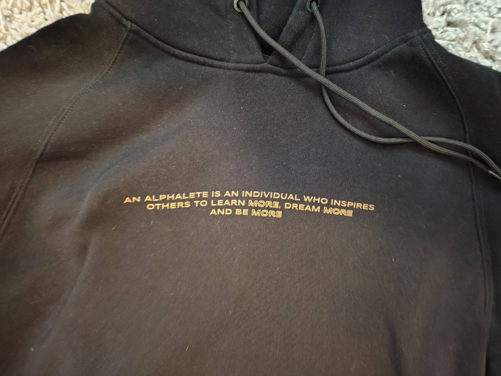 Alphalete Statement Hoodie Pre-owned Excellent Medium