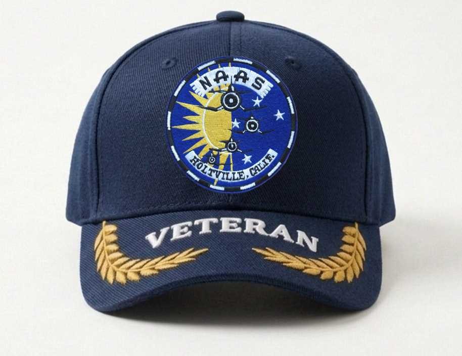 Customized Embroidered Hat Naas Holtville California, Veteran Cap, Trucker Hat