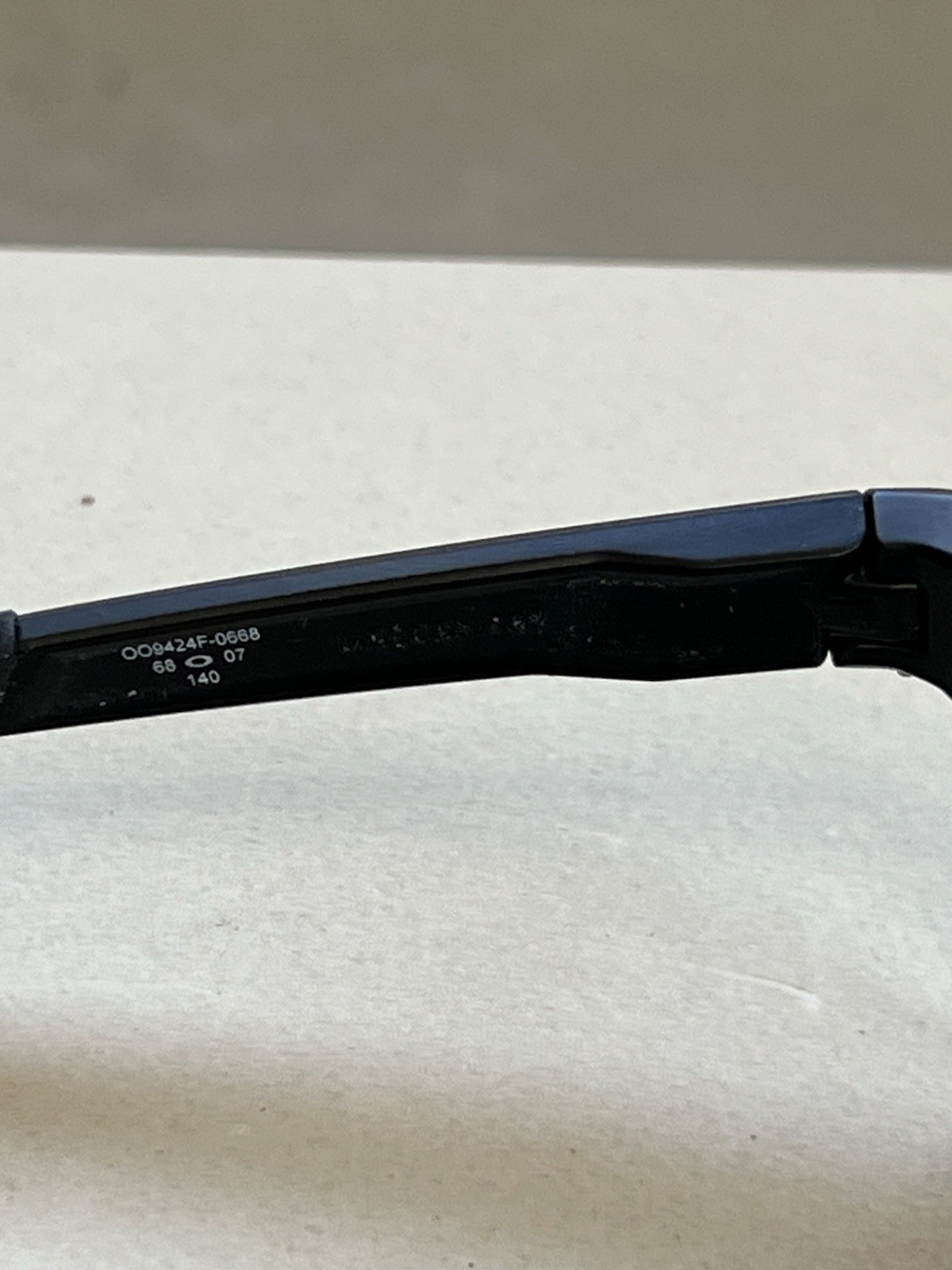 Oakley Mercenary Matte Carbon Low Bridge Fit Made In USA Sunglasses OO9424F-0668