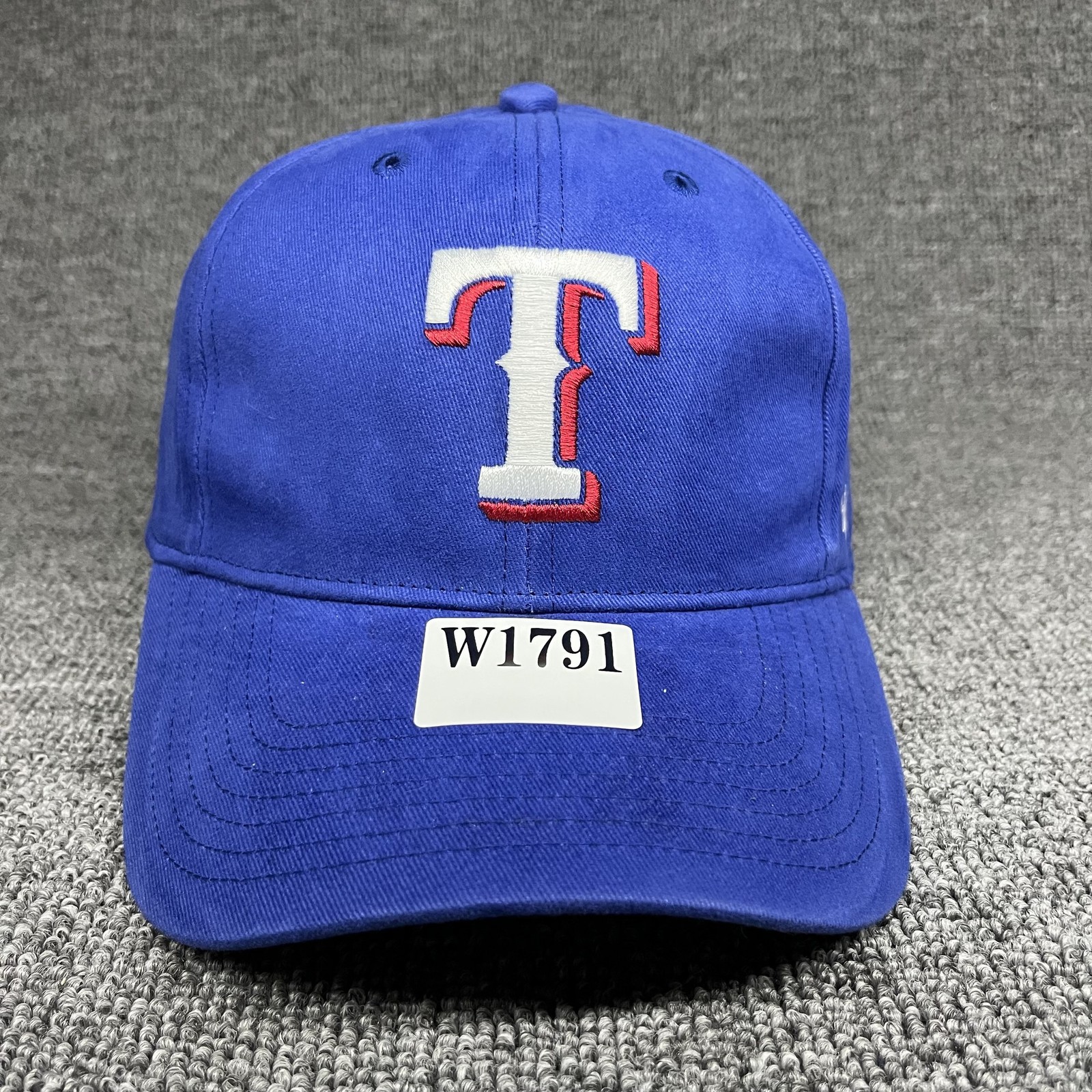 ’47 Brand Texas Rangers Baseball Cap Strapback Royal Blue One Size