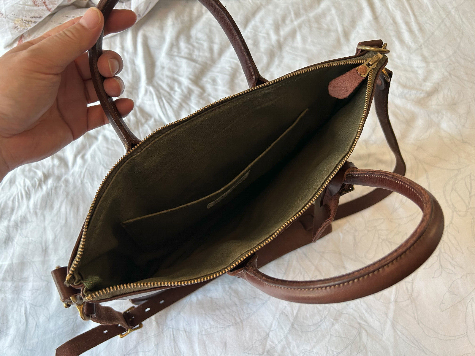 Vasco Japan Leather Helmet Bag, Special Edition Collaboration with John Lofgren