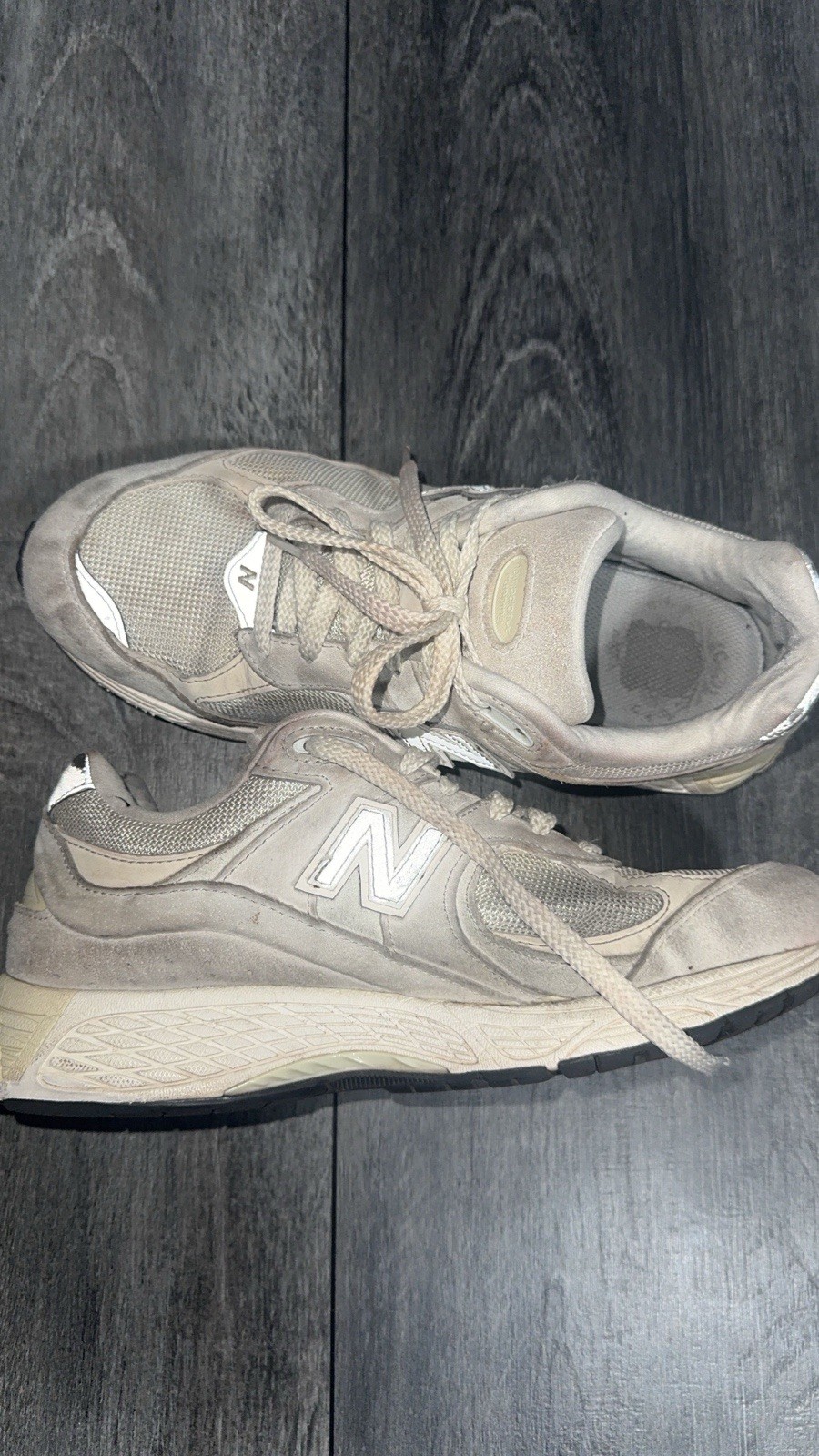 New Balance 2002R Calm Taupe Beige Low Top Suede Lace Up Sneaker M2002RCC