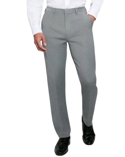 CALVIN KLEIN SLIM FIT FLAT FRONT MEN’S DRESS PANTS