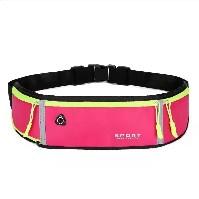 Waterproof Sport Runner Waist Bum Bag Running Jogging Belt Pouch Zip Fanny Pack