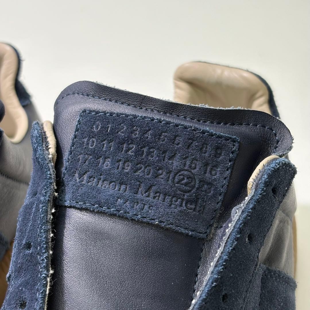 Men 7.0US Maison Margiela 40 25Cm German Sneakers Navy