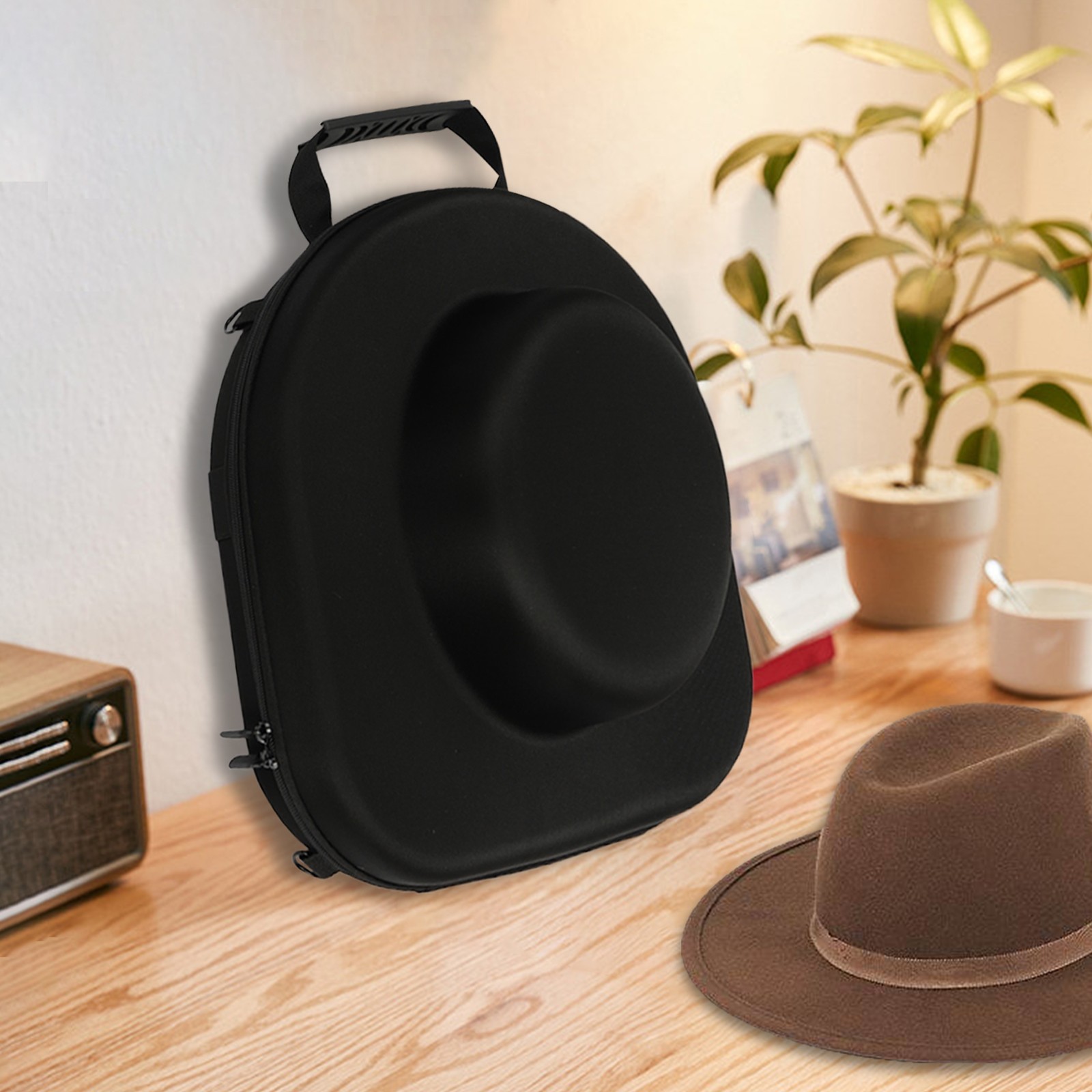 Universal Travel Hat Storage Box Bag Panama Cowboy Hat Carrying Case Holder NEW