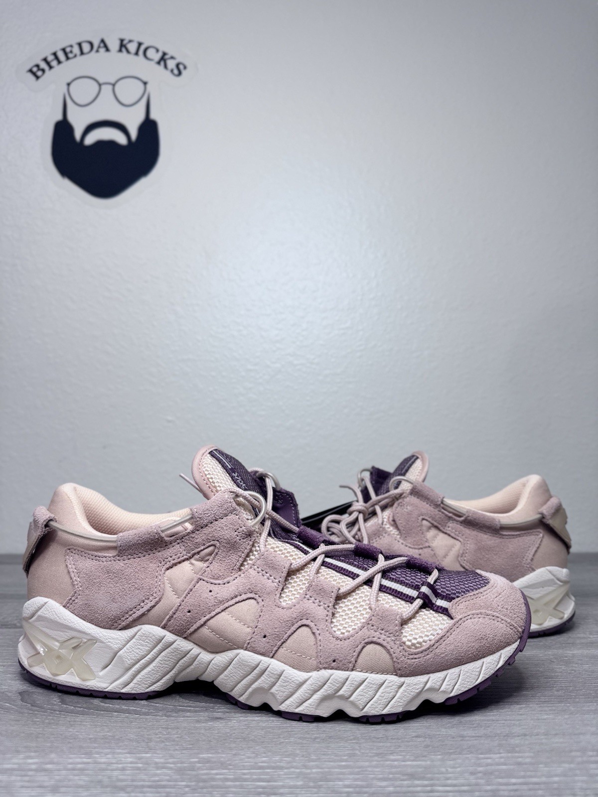 Size 11 – Asics Gel Mai Amberlight Rose Taupe Beige H812L 1726 Brand New