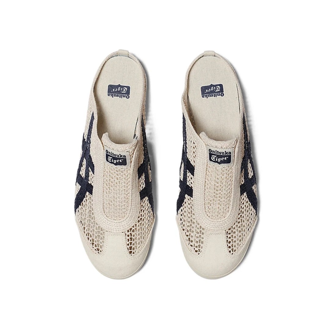 New Onitsuka Tiger MEXICO 66 SABOT BIRCH PEACOAT Slipper 1183C123-200 With Box