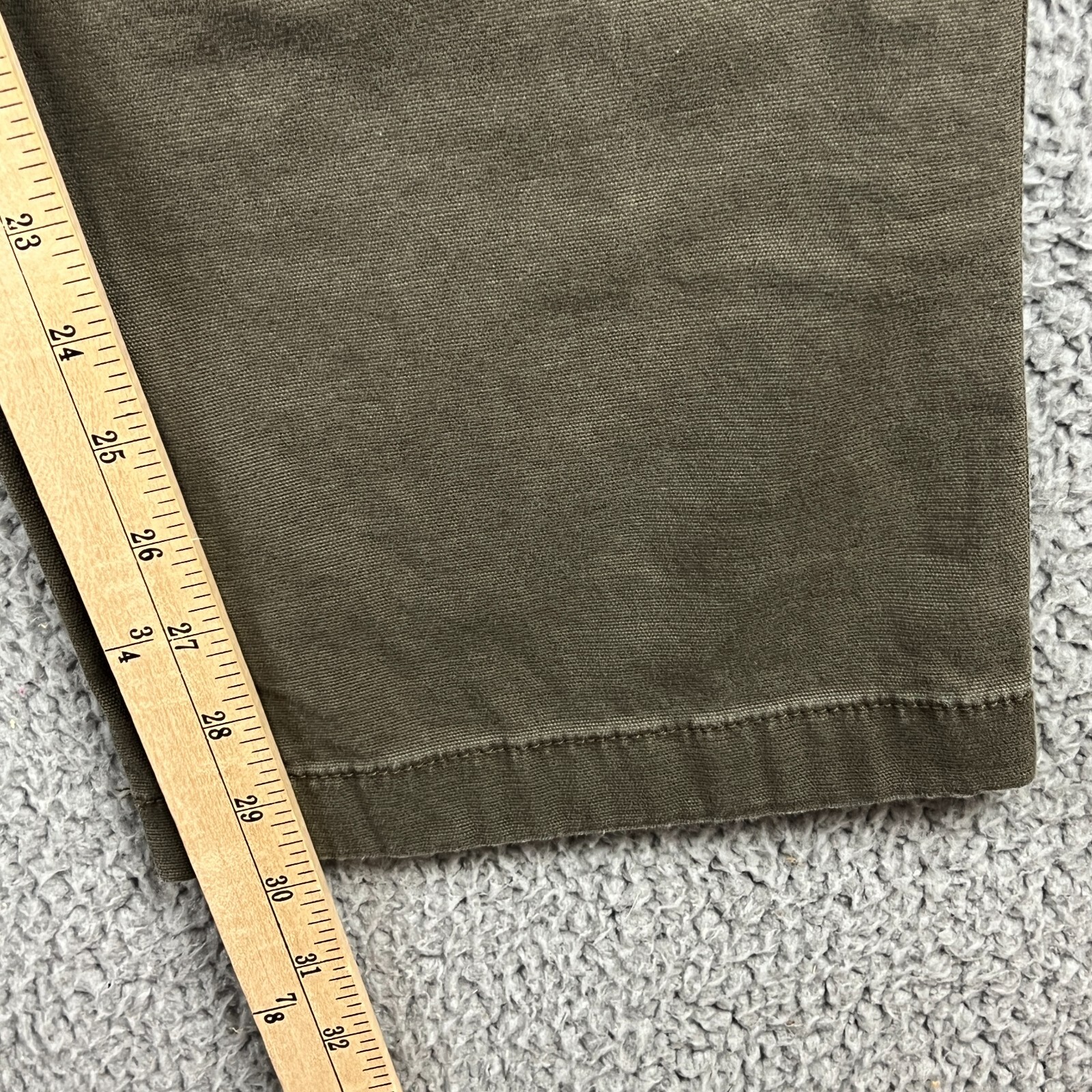 Carhartt Pants Mens 40×30 Green Relaxed Fit Double Knee Work Pants 102802-217