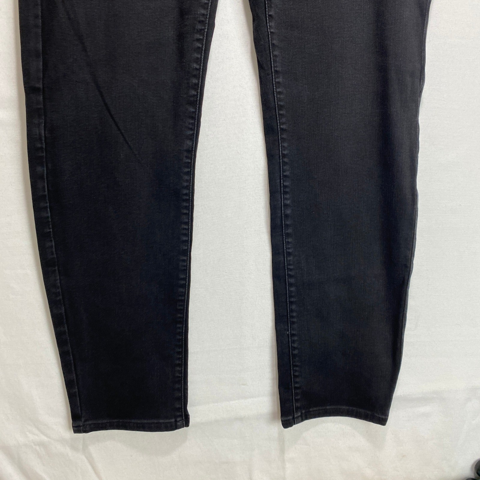 Joe’s Jeans The Brixton Griff Men 34 Black Kinetic Straight Narrow Jeans 34×31