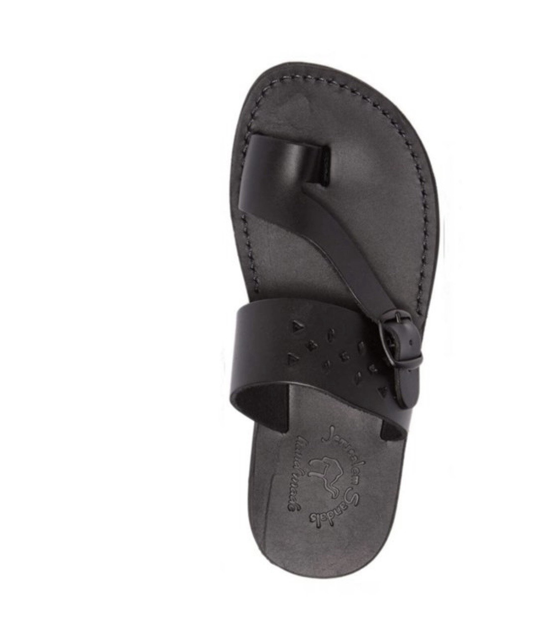 Jerusalem Sandals – Ezra -Leather Cut Out sandals Black Sz US 11.5 NWB