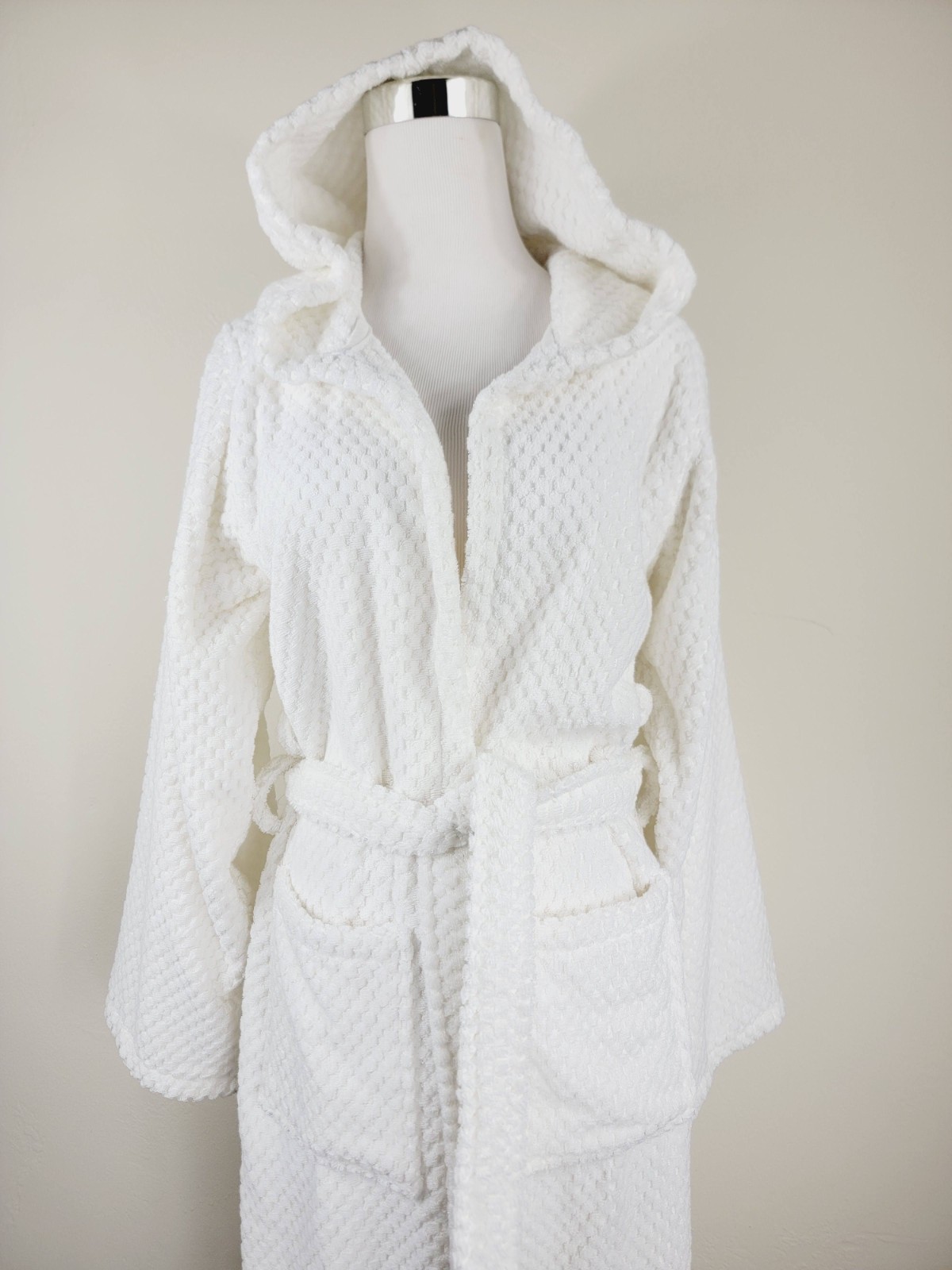 100% Cotton Terry Cloth Bathrobe Unisex | Plush Robe | Kimono | Spa Sauna