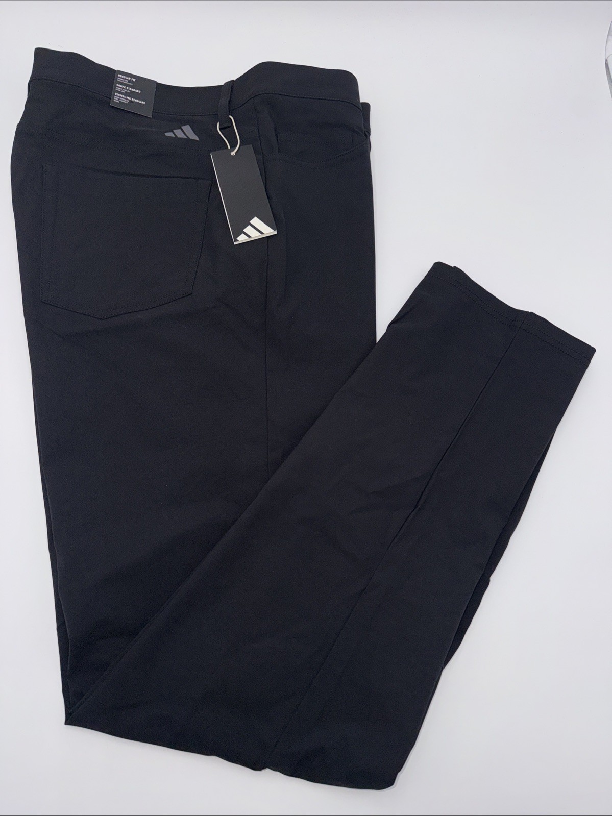 $100 Adidas Ultimate365 5-Pocket Pants – IW0199- Black – 32W 30L- New Tag