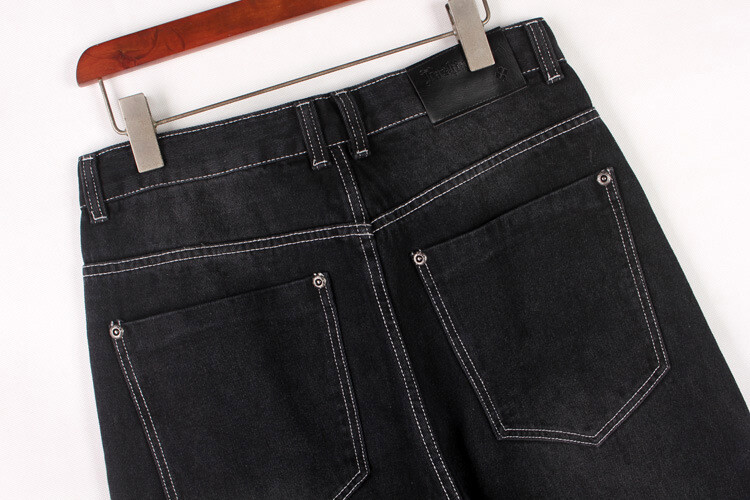 Men’s Washed Jeans Hip hop Pants Baggy Trousers Oversized 34 36 38 40 42 44 46
