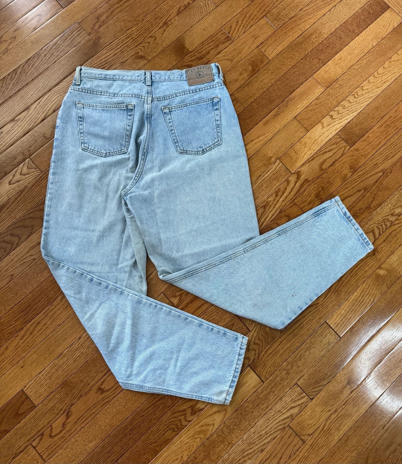 Vintage GAP Denim Women’s Reverse Fit Jeans USA Light Wash High Rise Size 14R