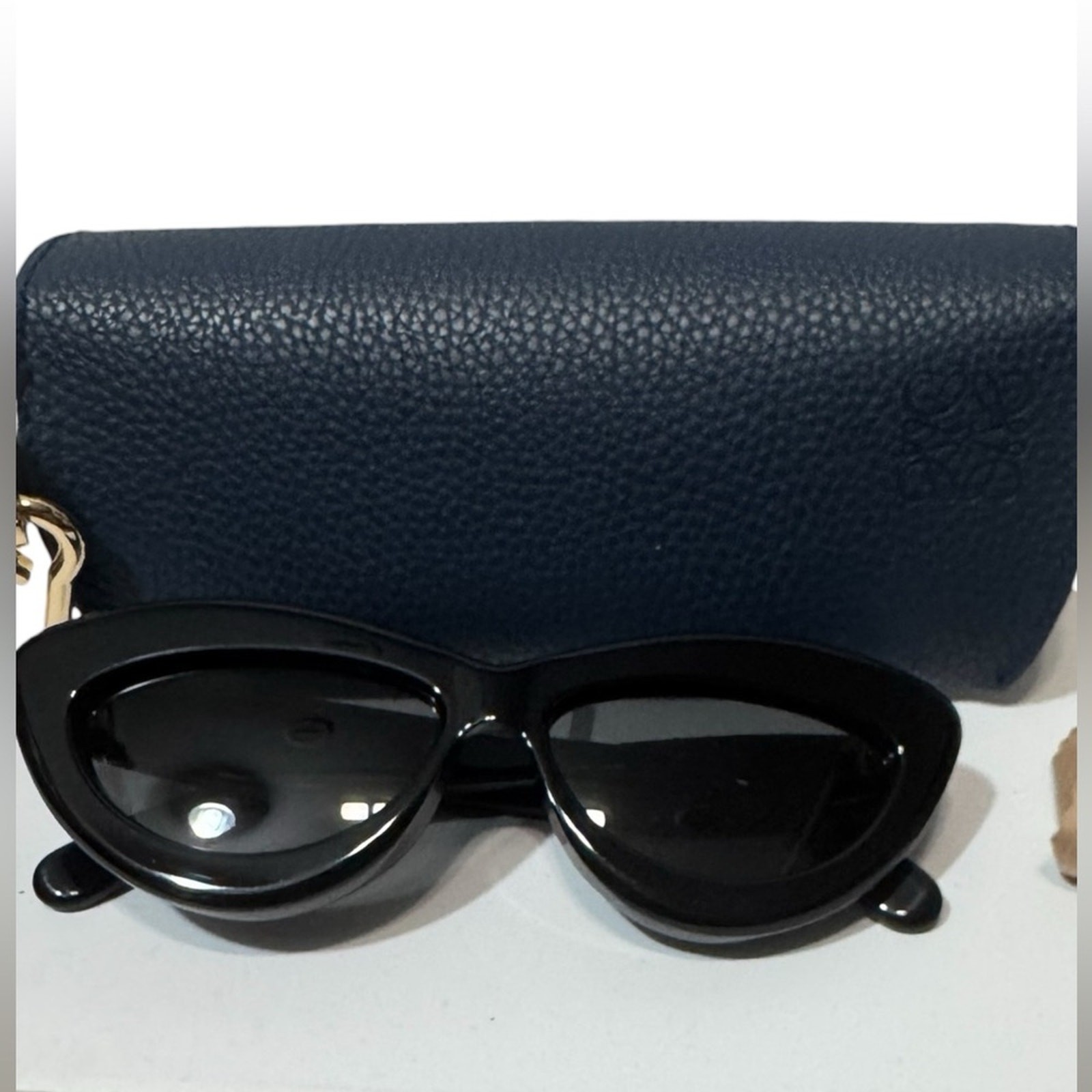 LOEWE Curvy Cat Eye Sunglasses Style #: LW40096I w/ BRANDED Case & Dustcloth EUC