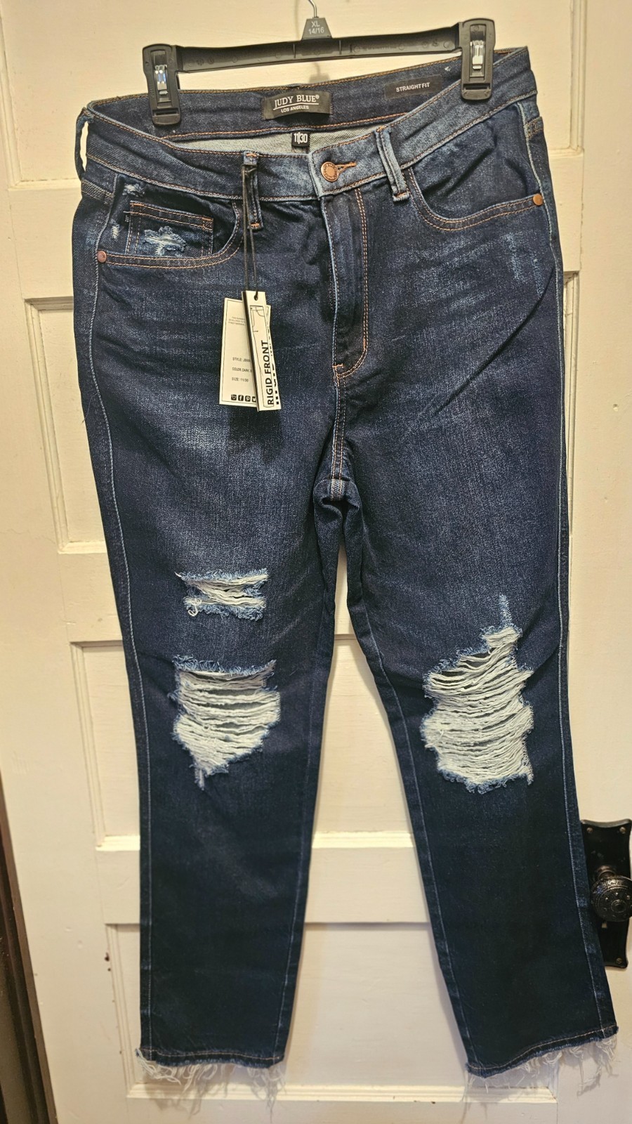 Judy Blue “On Top of the Trend” Straight Leg Jeans NWT – Womens Size 11/30
