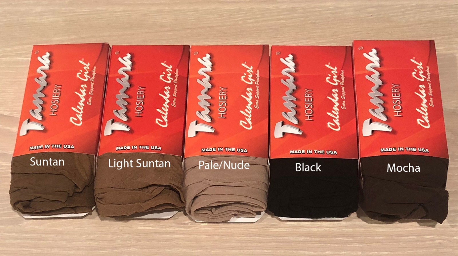 TAMARA PANTYHOSE Hooters Hosiery PICK COLOR STYLE Size B C D Long Q Tall 2XL 3XL