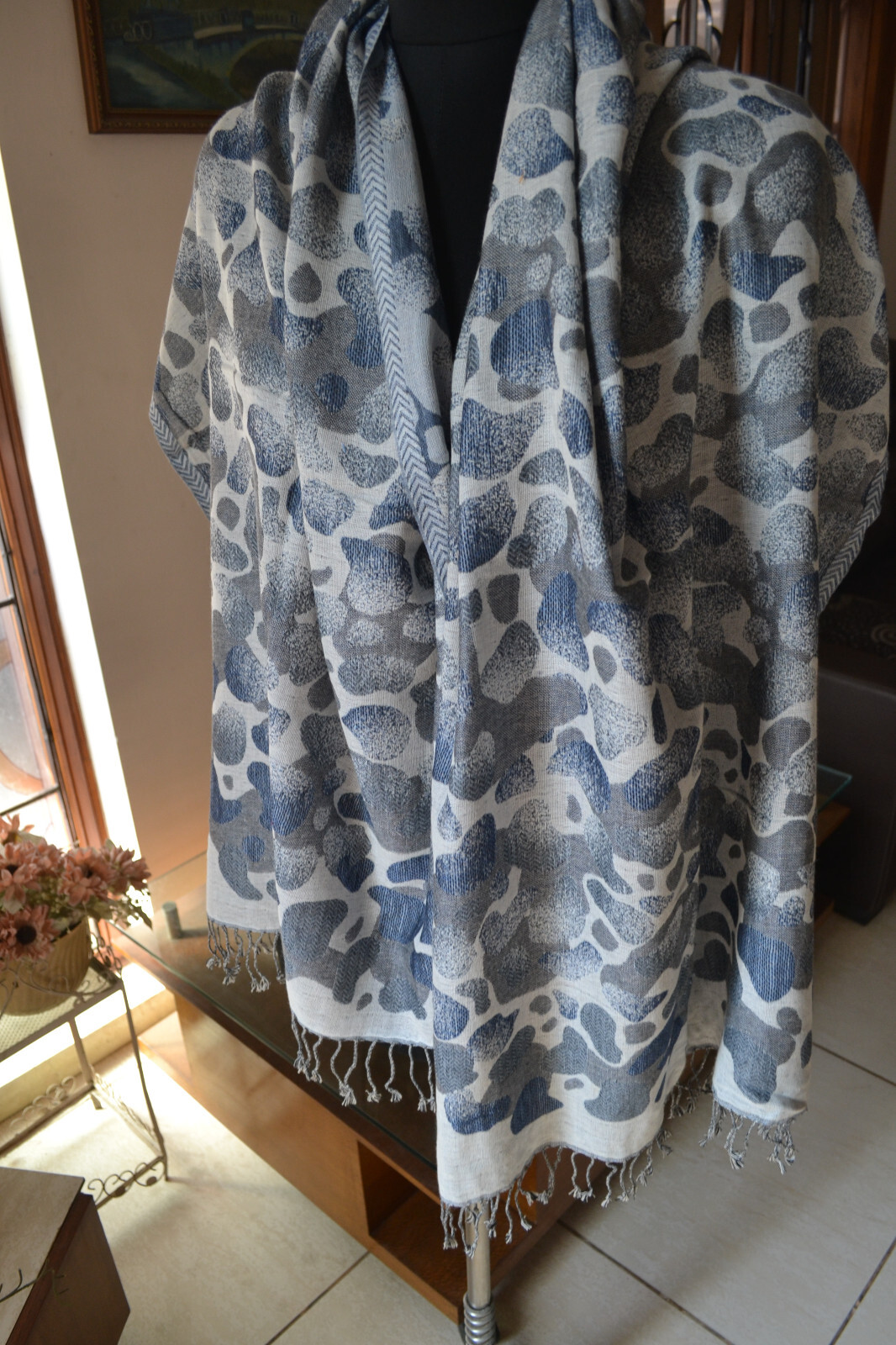 100% CASHMERE PASHMINA SHAWL ~ NEW BEAUTIFUL JAMAVAR STOLE ~ 16 DESIGNS CHOICE