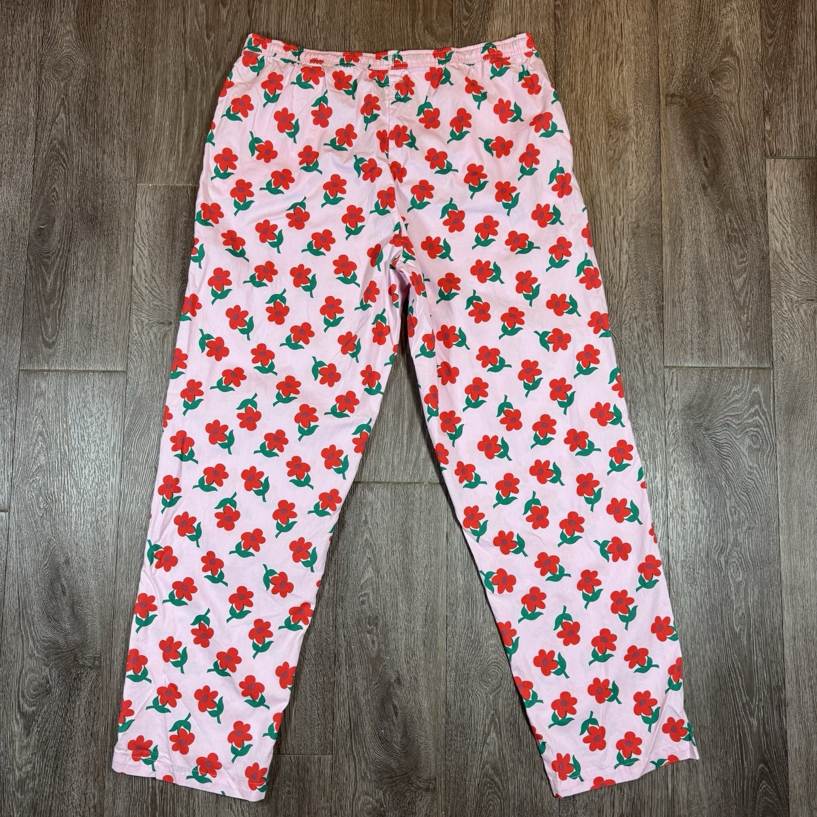 GOLF Wang Men’s Floral Print Pink Button-Front Shirt and Pant Set Medium