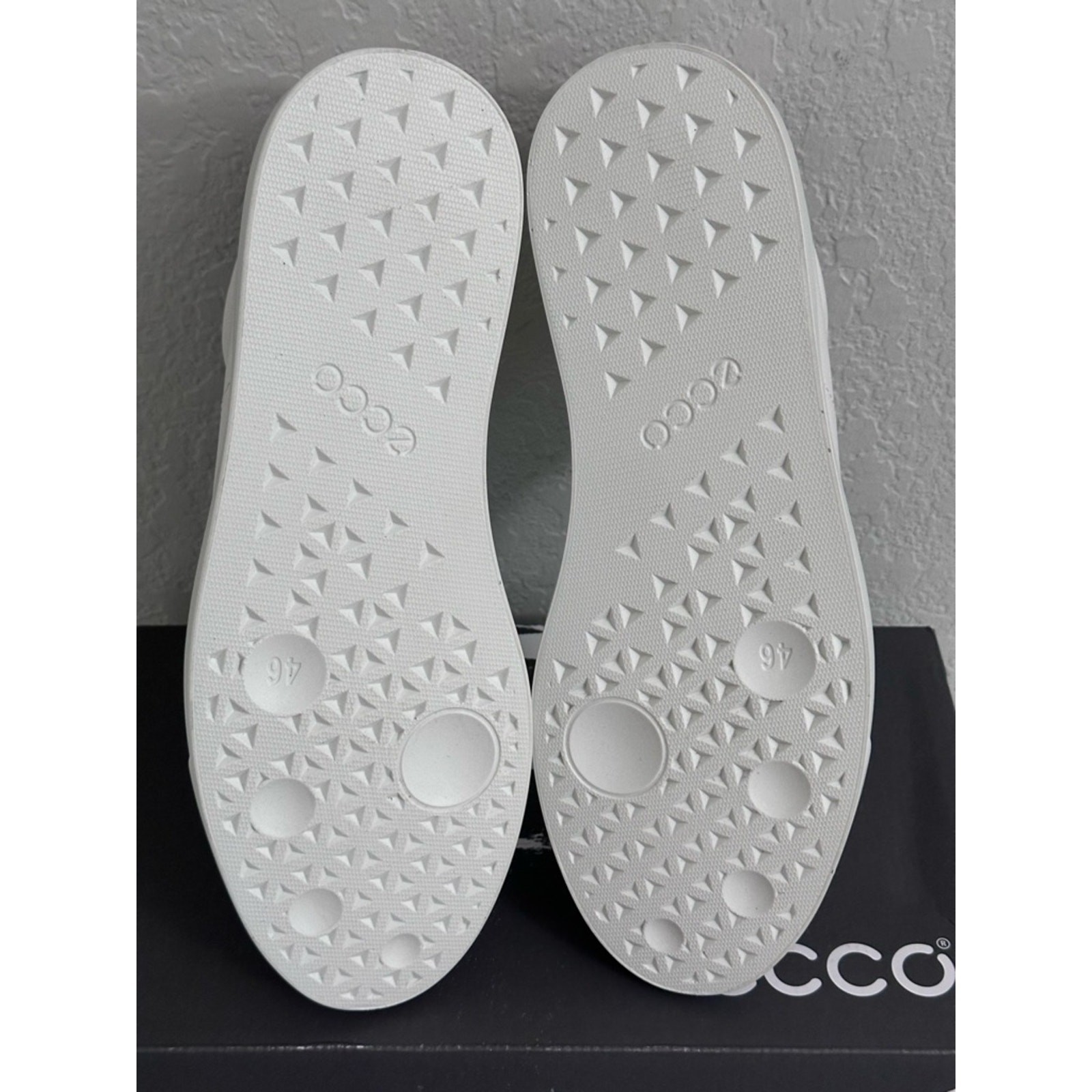 ECCO Men Street Lite Retro Sneaker Mens 46 EU 12 US White