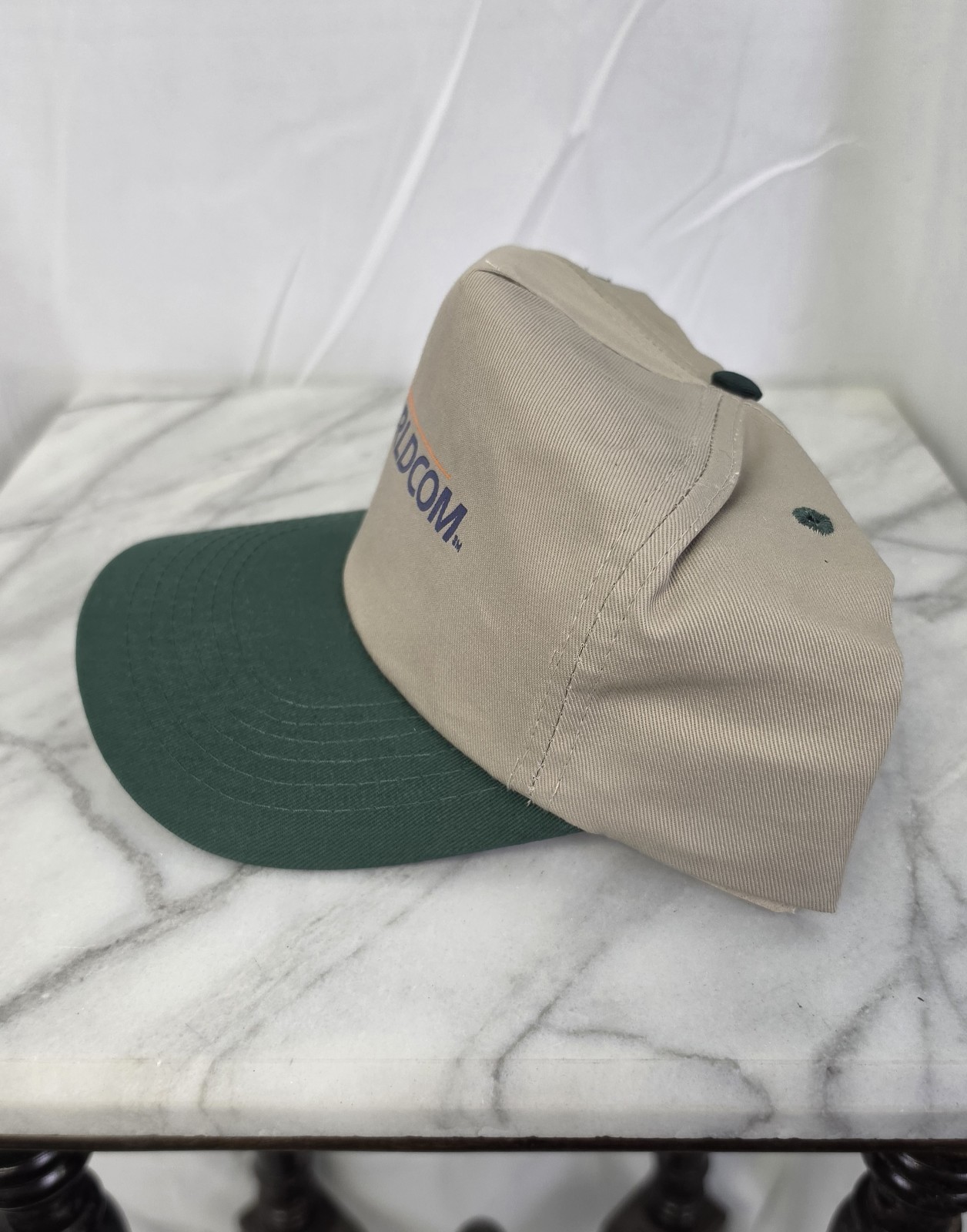 Rare NOS Worldcom Baseball Cap Hat 2002 Scandal ( 1990s 2000s )