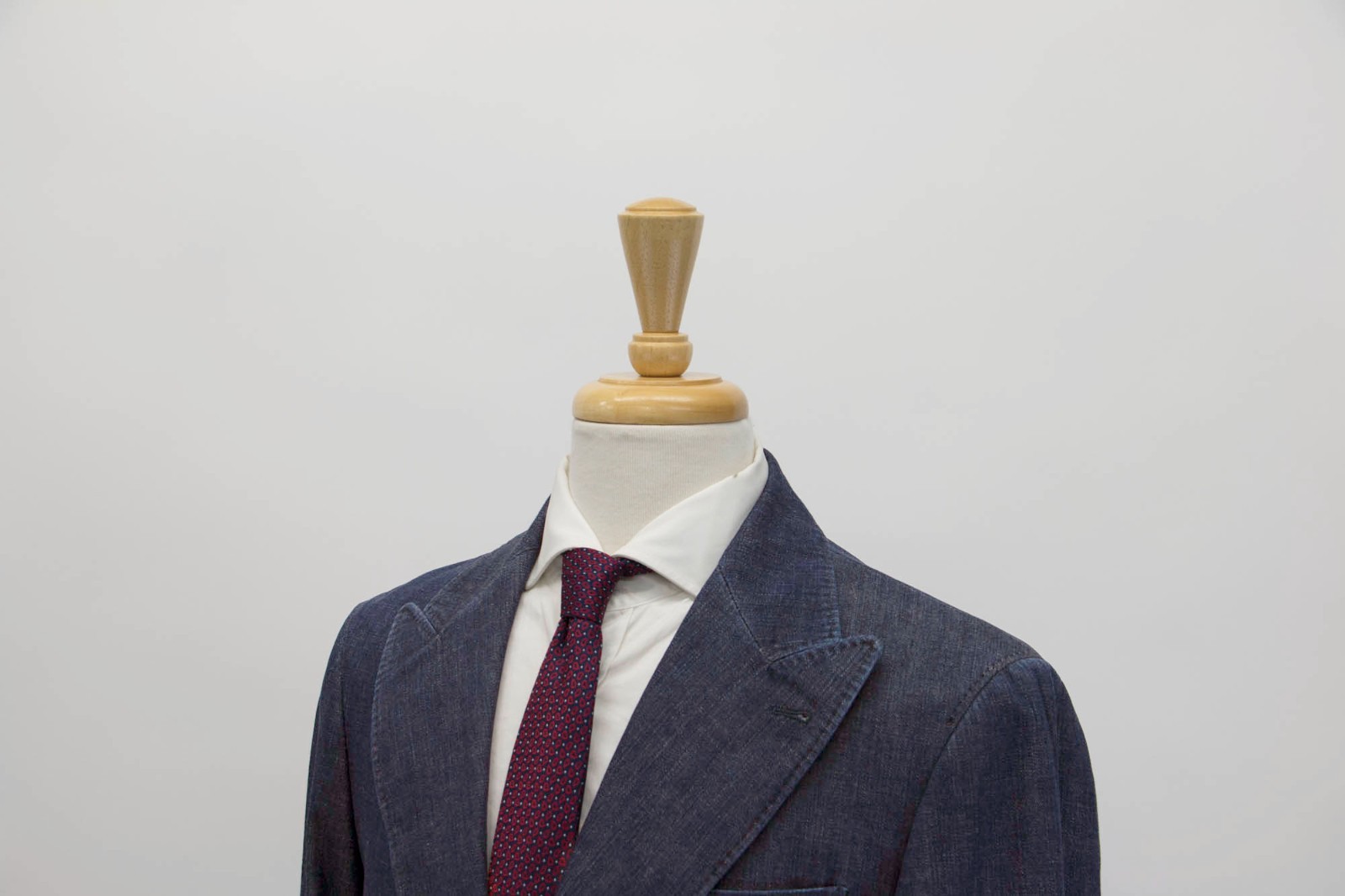 NWT $4500 Brunello Cucinelli Men’s Denim Sport Coat W/Logo Engraved Buttons A262