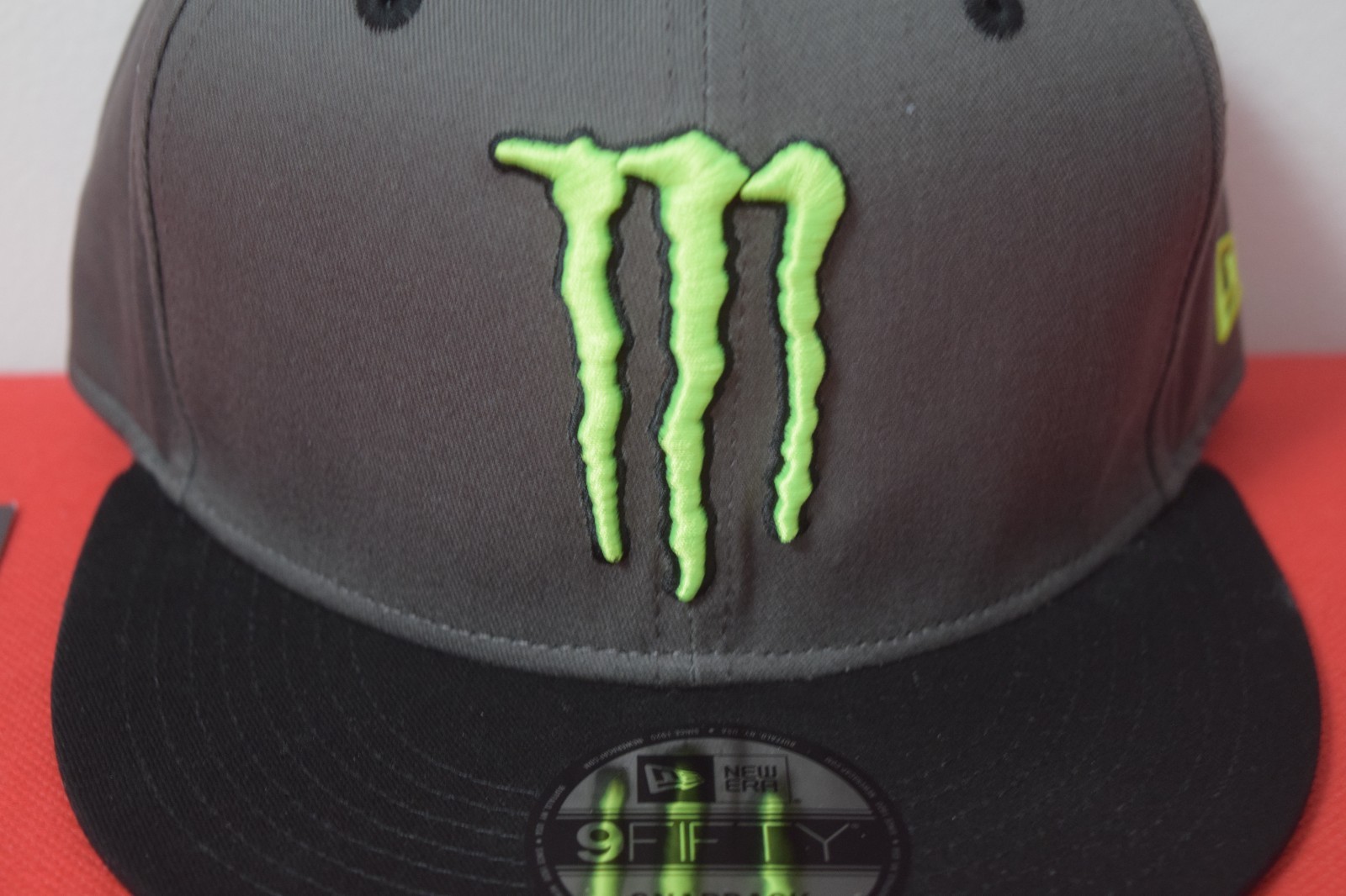New Era X Monster Energy Athlete Only Hat 9Fifty RARE not Moto Nascar F1