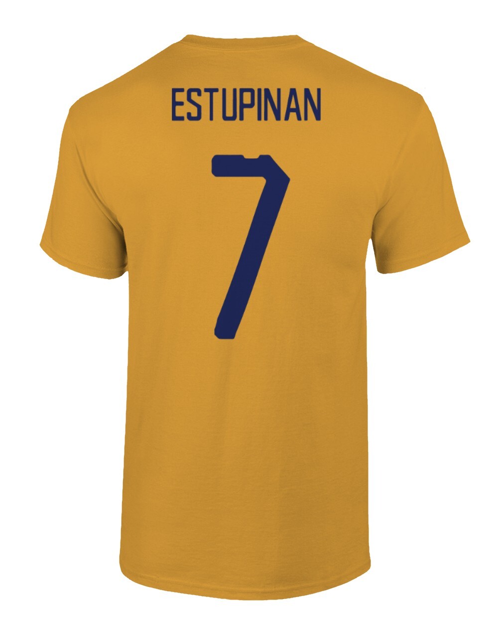 Equador Soccer #7 Pervis Estupinan World Football Fan Adult and Youth T-Shirt