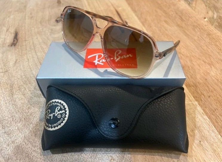 MEN’S Ray-Ban BILL RB2198 60mm Pilot Sunglasses Havana Brown Gradient Lens