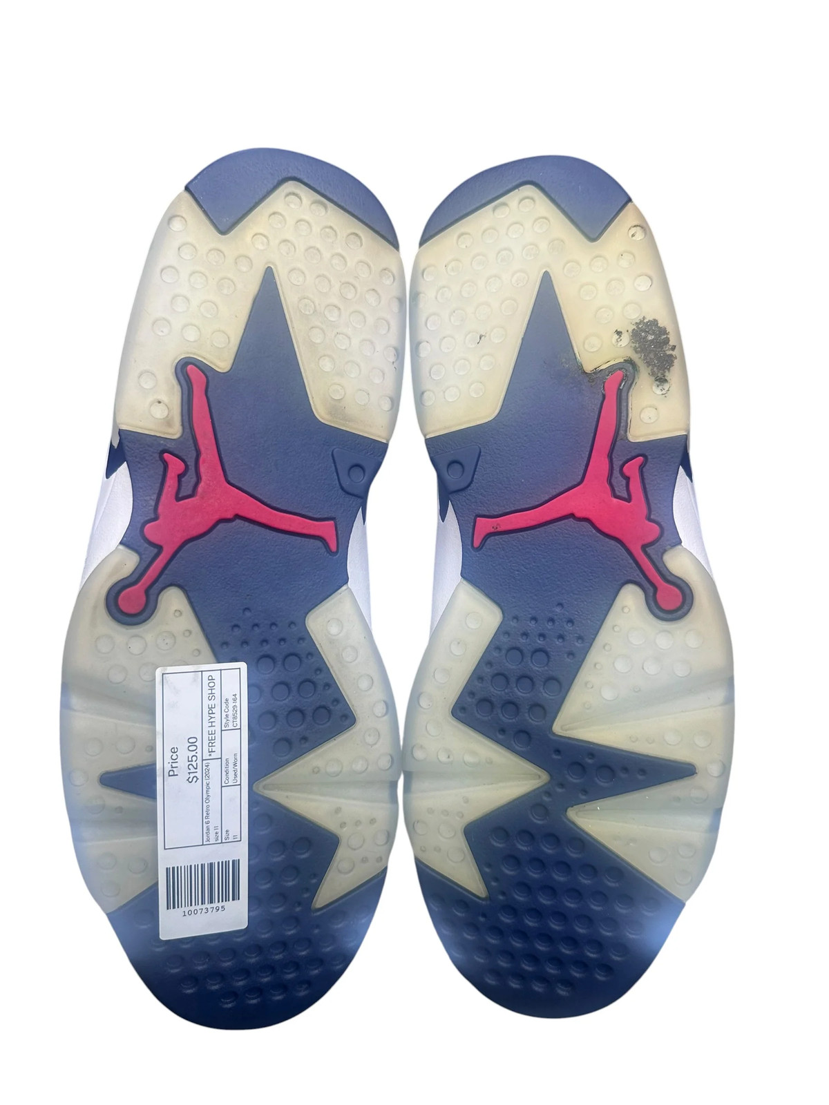 Jordan 6 Retro Olympic (2024) size 11 – Used/Worn