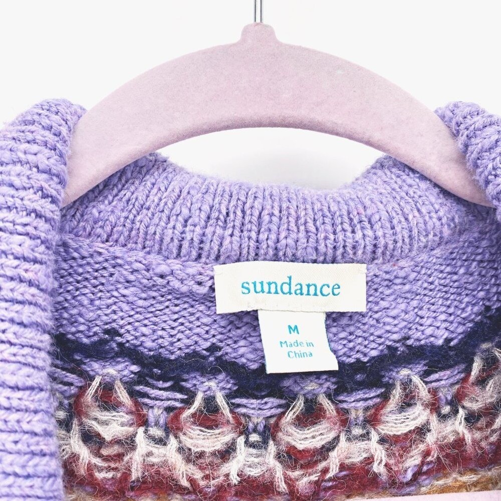 Sundance Calder Fair Isle Collar Sweater