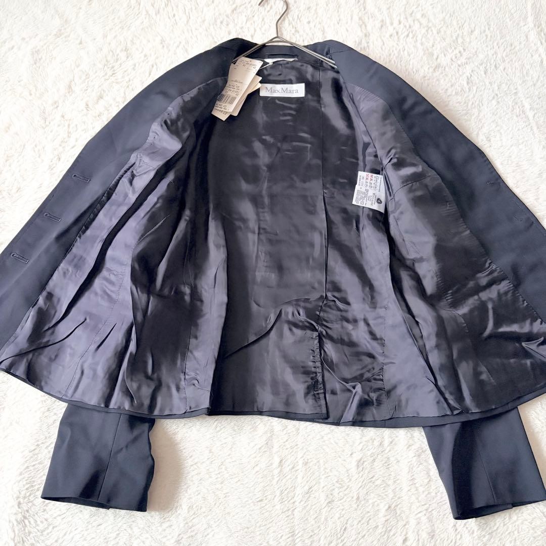 Max Mara tailored jacket, women’s, wool, black, size L