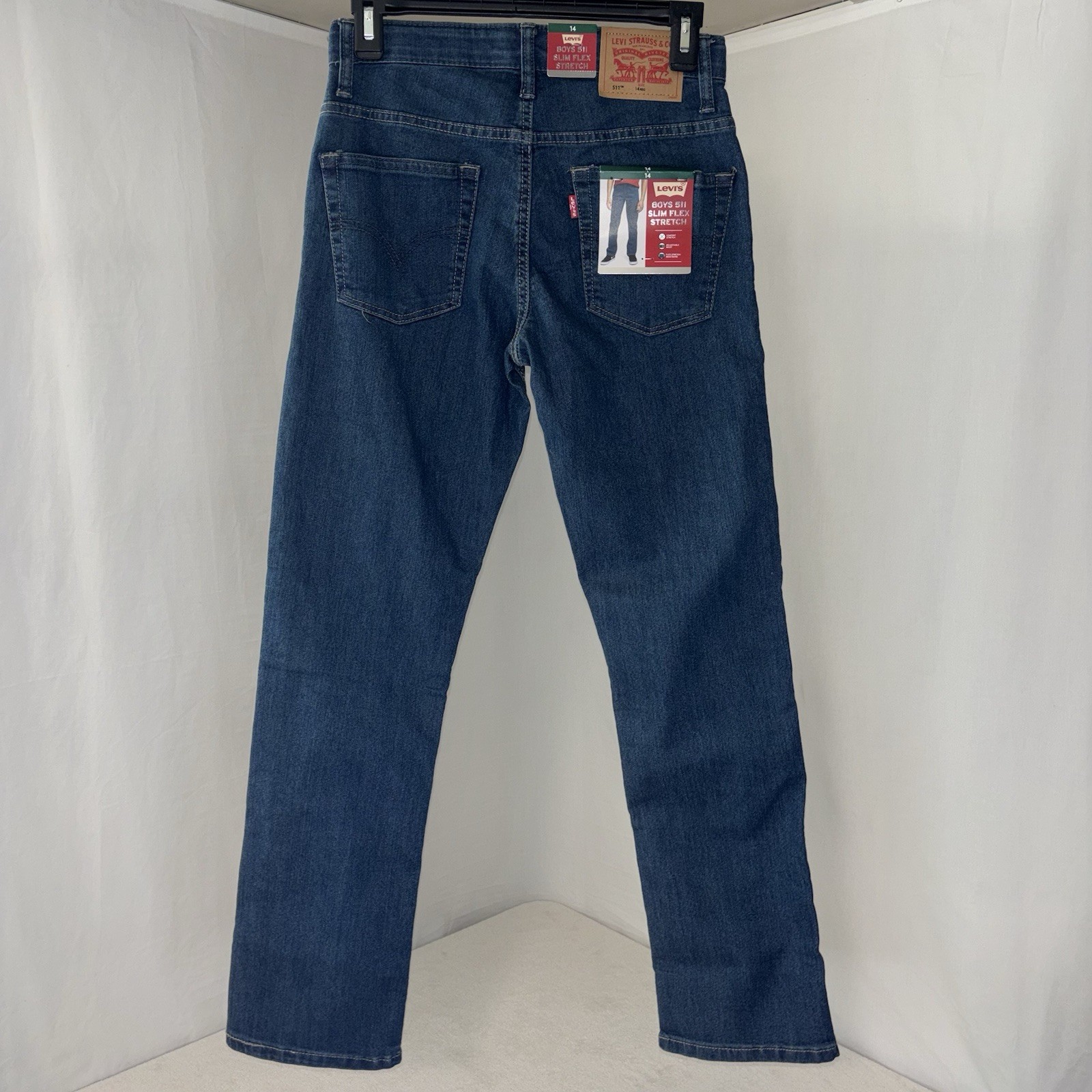 Levi’s Boys 511 Slim Flex Stretch Jeans Del Rey Boys Size 14 Style #97E227