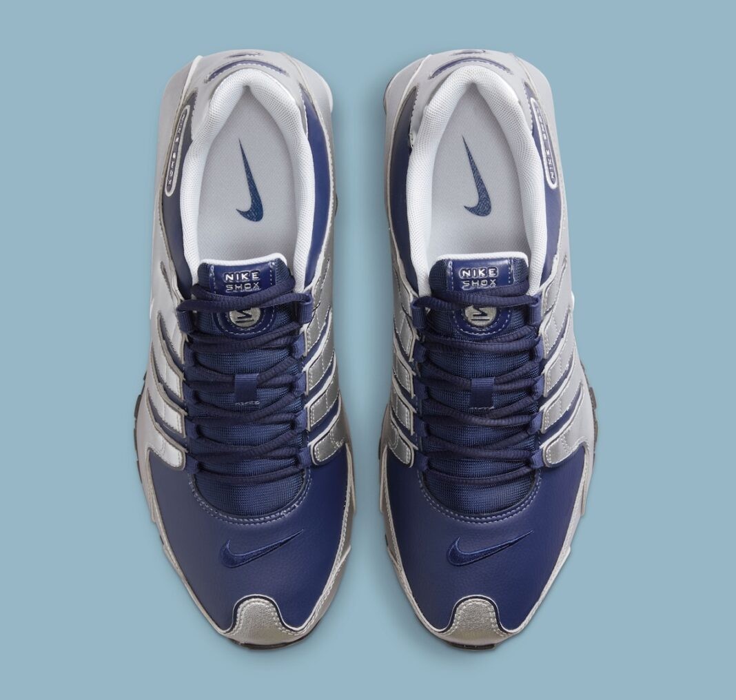 Nike Shox NZ Shoes Midnight Navy Silver Black 378341-402 Men’s Sizes NEW