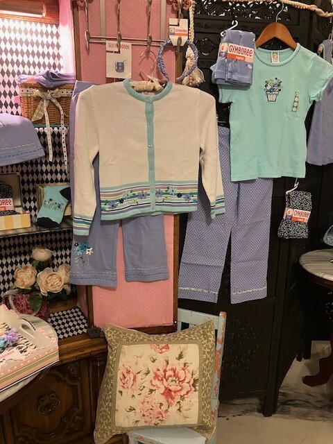Your CHOICE 2002 Gymboree Spring Showers NWT pants sweater top leggings hat hair