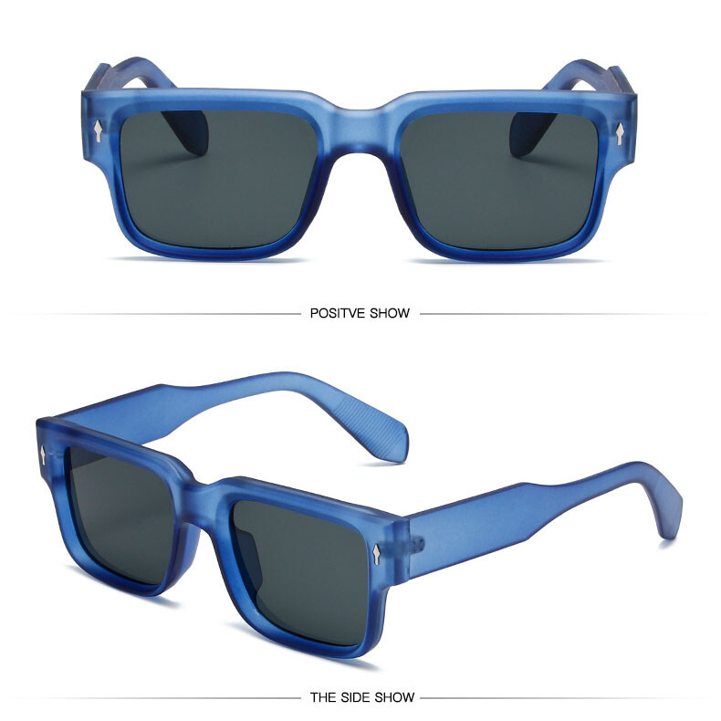 Unisex Square Fashion Sunglasses Classic Outdoor Traveling Shade Glasses UV400