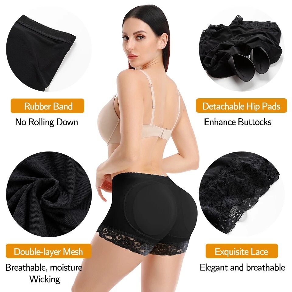 Faja Panty Colombiana para Mujer Levanta Gluteos Shapewear Calzones Levanta Cola