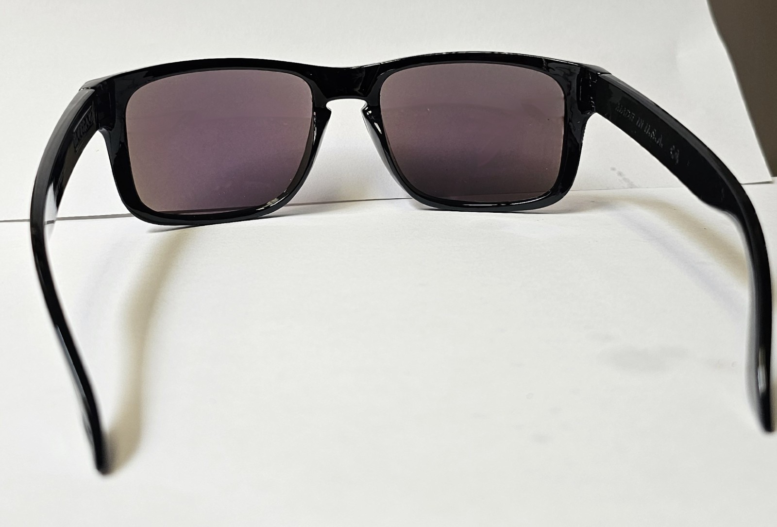 Oakley Holbrook Style Black Frames with Blue & Purple UV400 Lens Sunglasses NEW