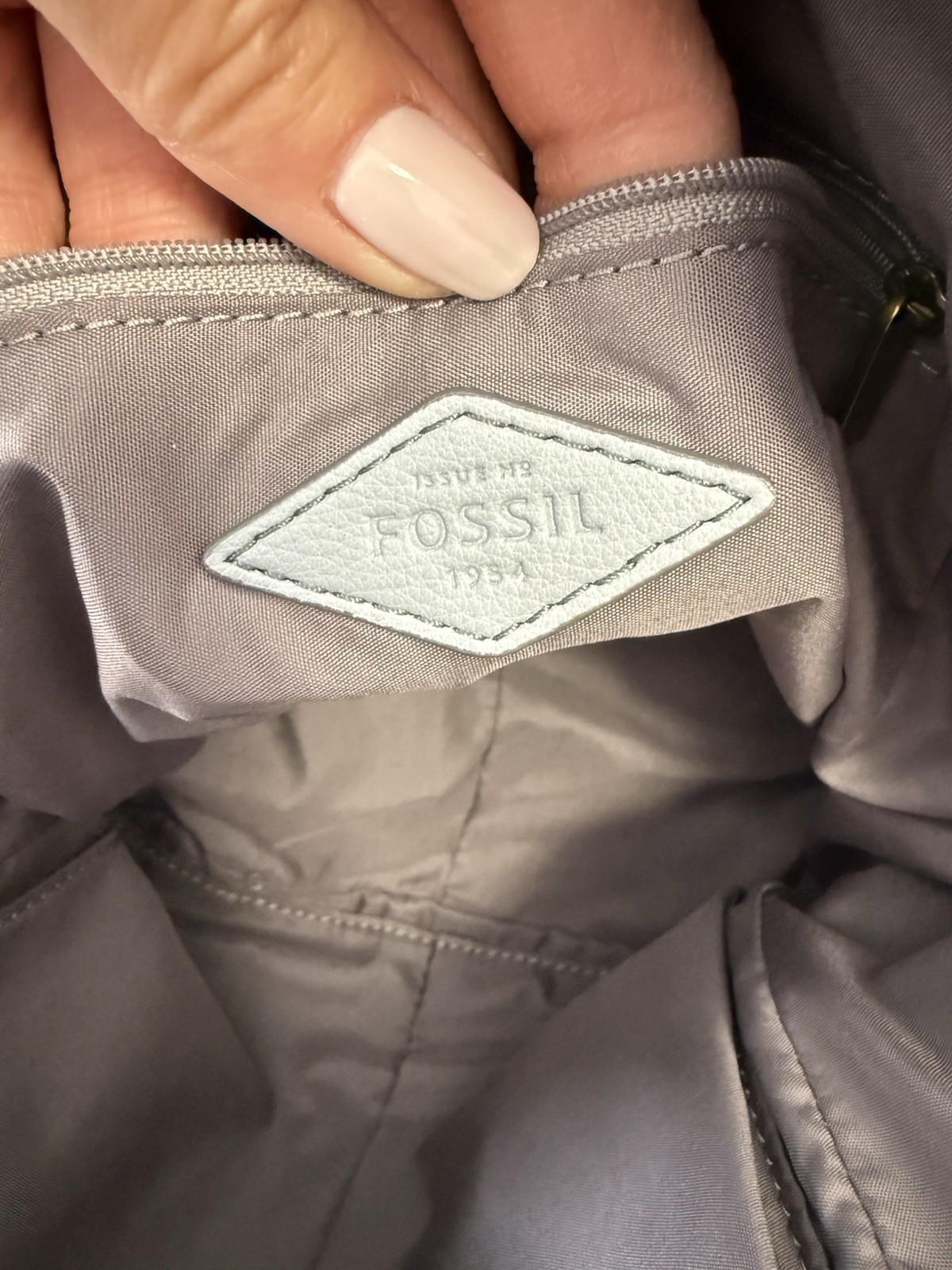 Fossil | Smokey Blue Megan Small Backpack | Leather Travel | Everyday Bag