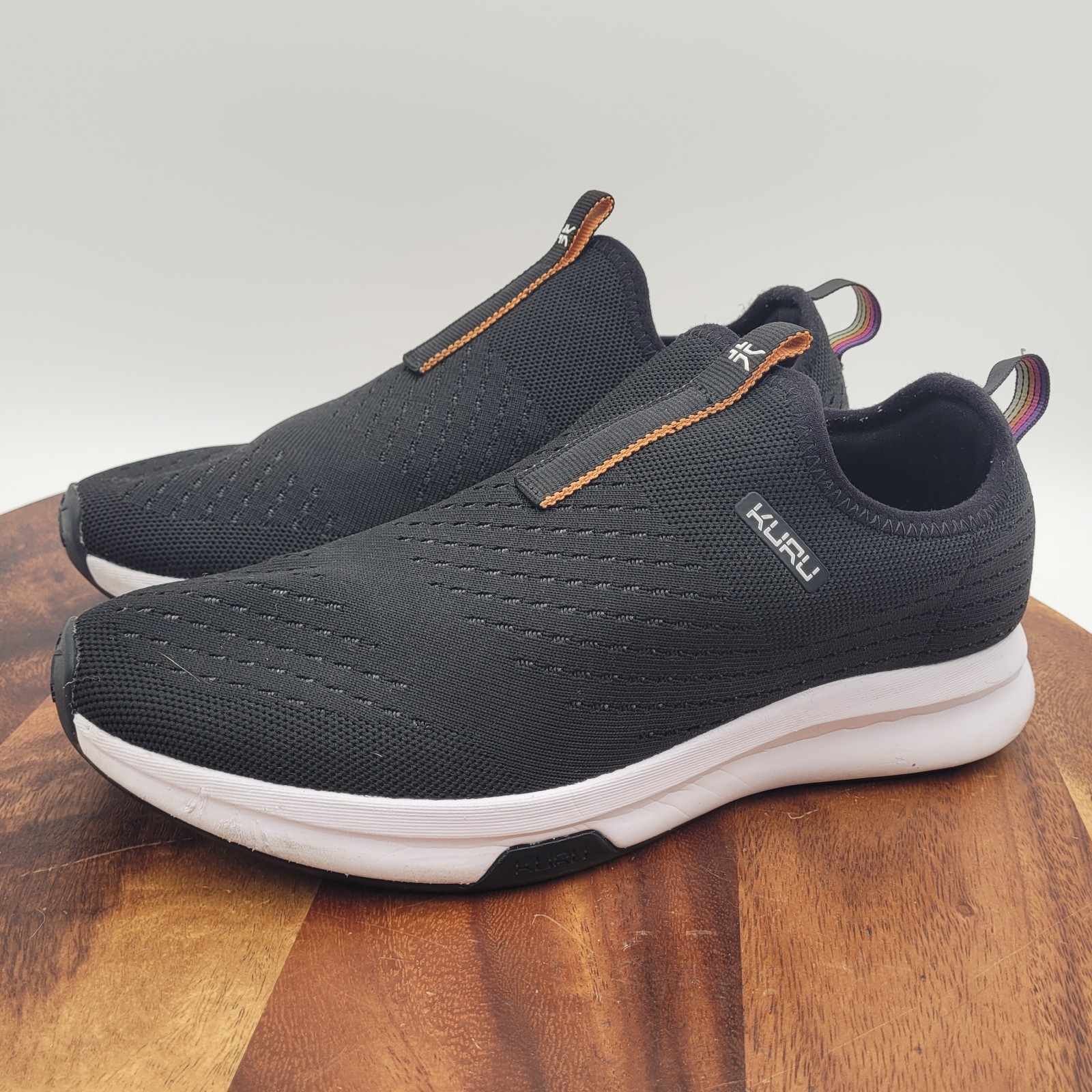 KURU Atom Slip-On Womens Sz 10.5 Shoes Black