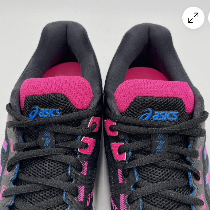 Asics GT 2000 7 Womens Size 9.5 Running Shoes Sneakers 1012A554 Black Pink