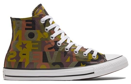 CONVERSE UNISEX CTAS HIGH TOP CAMO SNEAKERS 168713F 5 MEN * 7 WOMEN * EU 37.5