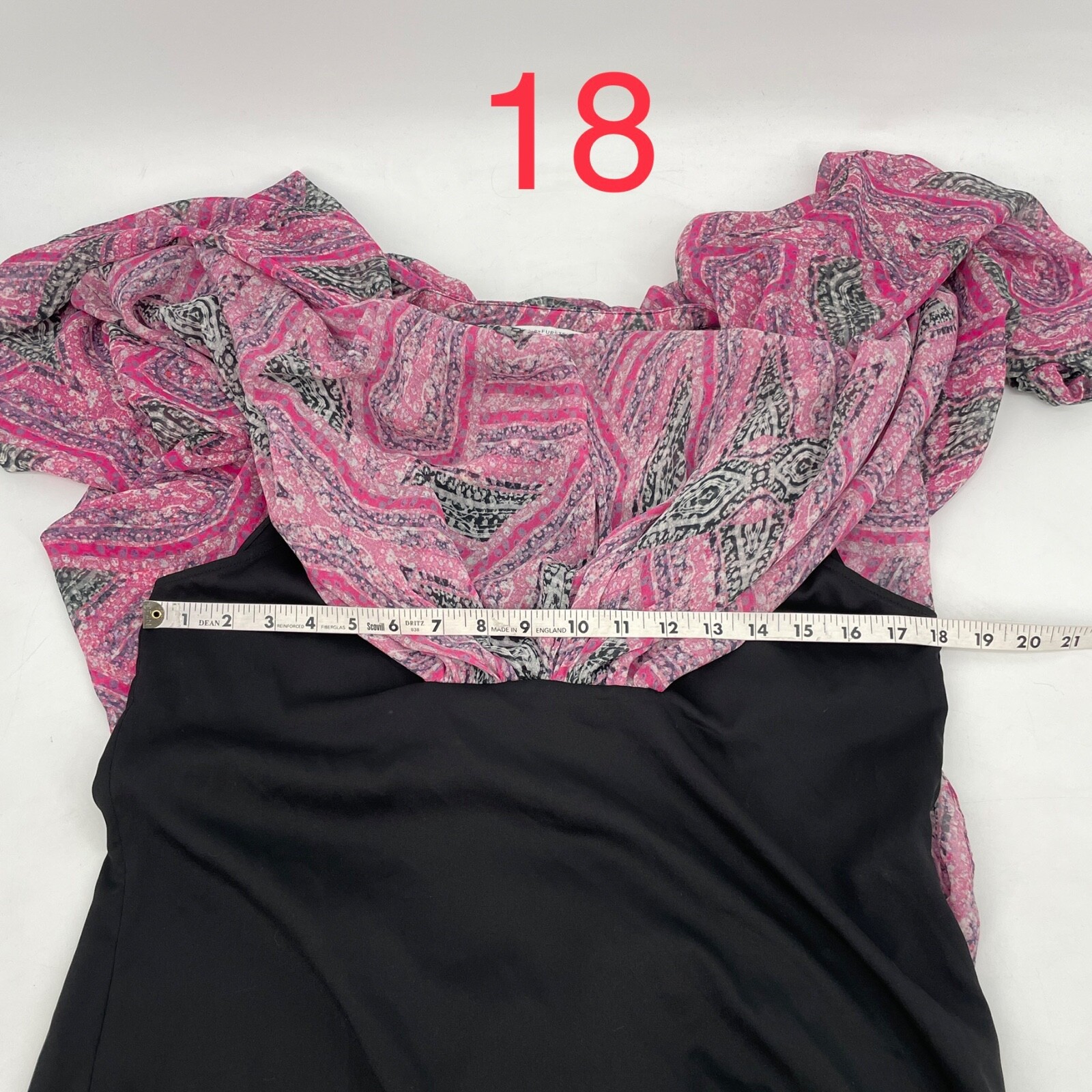 DVF Diane Von Furstenburg size 6 Fleurette Pink Black Sheer Mini Dress 100% silk