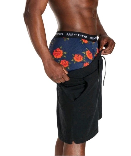 Pair of Thieves Men’s Super Fit Boxer Briefs 2 pk Size L Vented Mesh Cooling