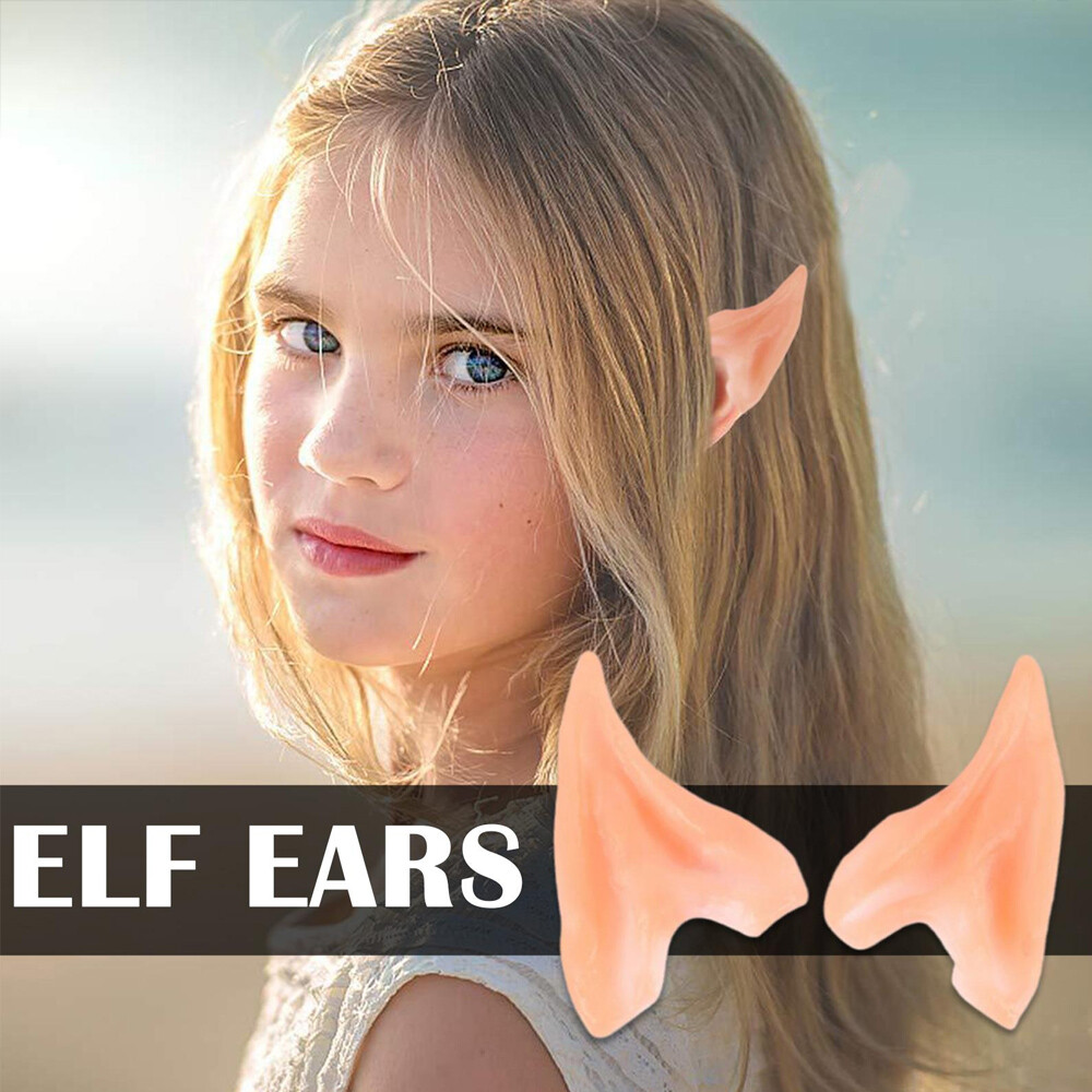 Latex Elf Ears Cosplay Ears Fairy Pixie Costume For Manga Anime Halloween Party