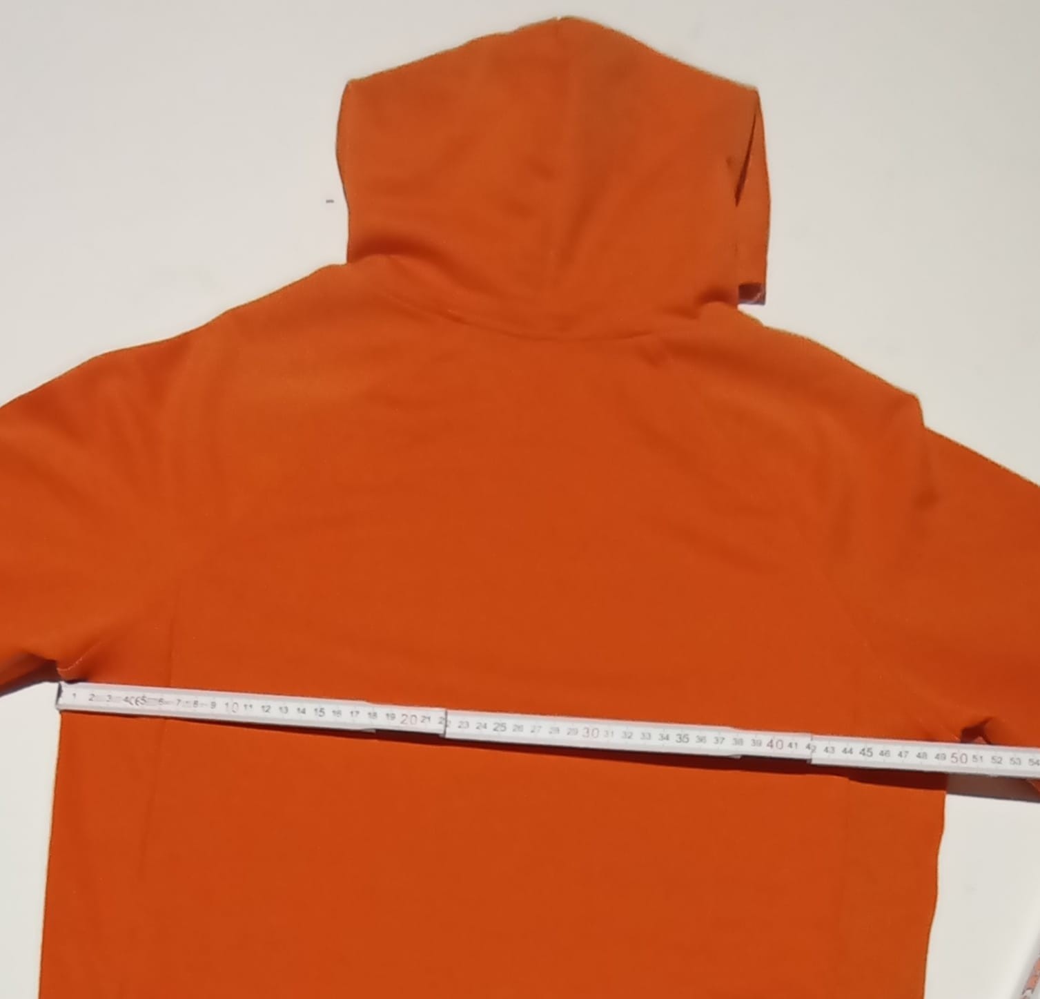 Sisley Boys Hoodie Sweatshirt 13 14 Years Orange Black Pocket Zipped Jumper VGC